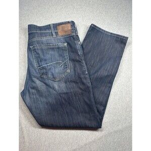 Mavi Myles Straight Leg Denim Jeans Men’s 36x30 Stretch Dark Blue‎
